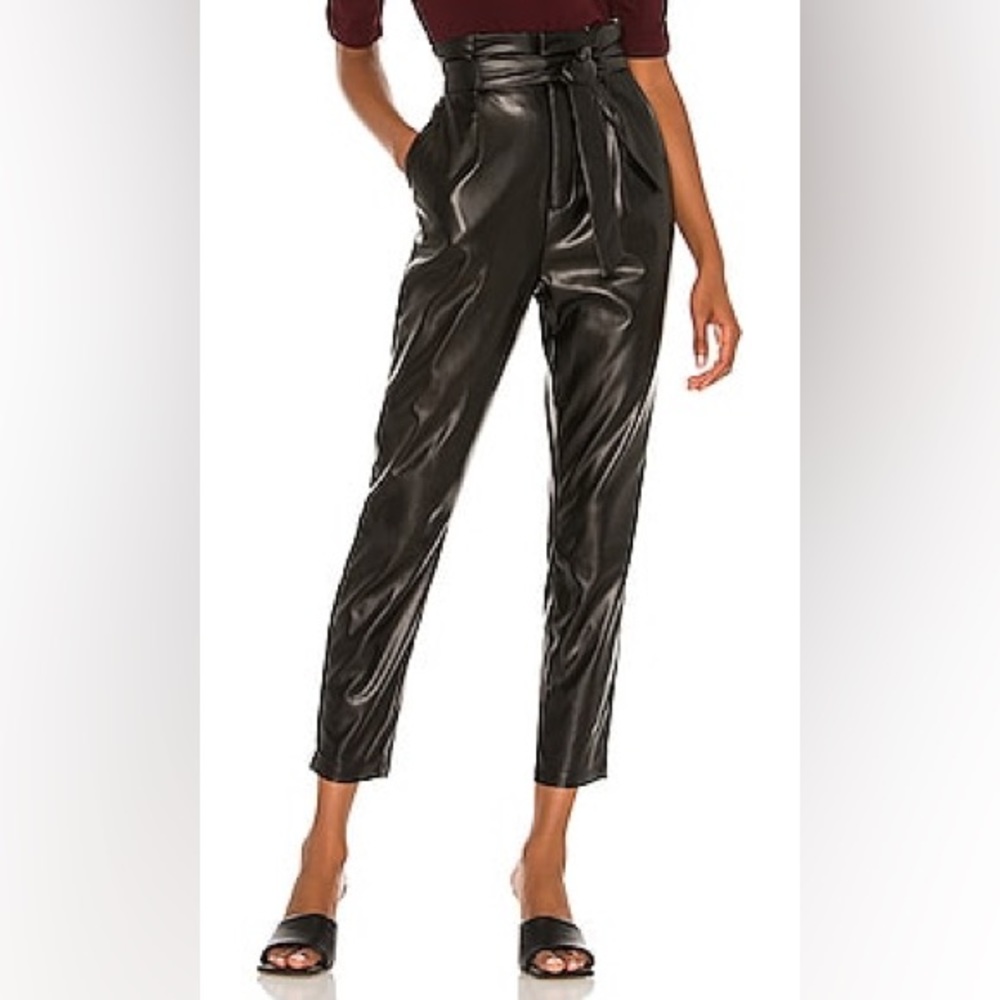 Women’s BB Dakota Steve Madden Skin in the Game Faux Leather pants size 4